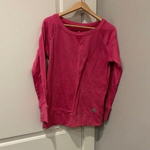 Adidas Kids Fuchsia Sweatshirt